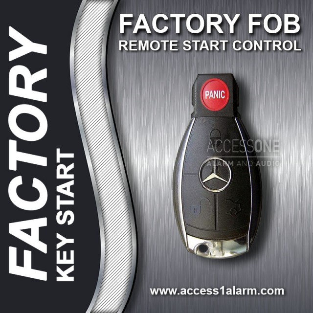 2012 - 2013 Mercedes-Benz ML Class Basic Factory Key Fob Remote Start